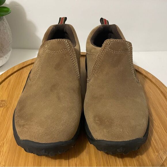 GBX Raven Tan Leather Up Trail Hiking Shoe Kid's 4 Outdoor Trek Boot Gorpcore - Picture 4 of 11